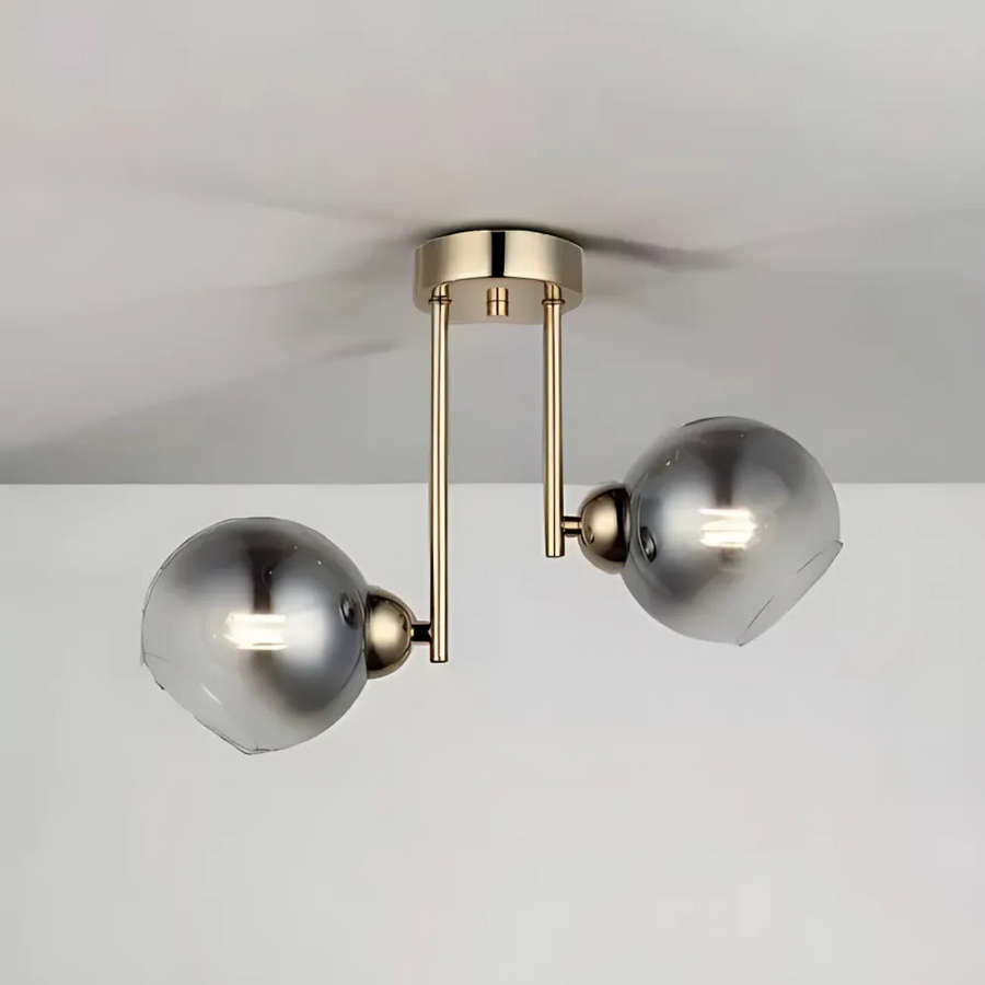 MODUS modern izzócsillár, 2x E27, arany, fém Modern csillárok alapértelmezett cím Alessandro Design