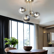 MODUS modern izzócsillár, 4x E27, arany, fém Modern csillárok alapértelmezett cím Alessandro Design