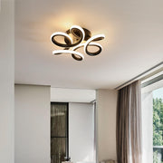 LED csillár VERTEX HELIX, 65W, hideg/meleg/semleges fény, fekete LED csillárok alapértelmezett cím Alessandro Design