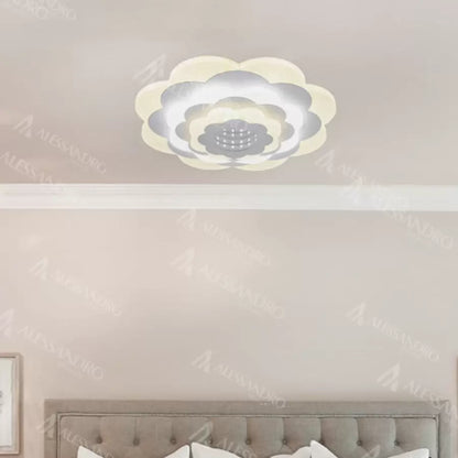 LED csillár NEXA 3D, 20 W, átmérő 24 cm, hideg/meleg/semleges fény, fehér LED csillárok alapértelmezett cím Alessandro Design