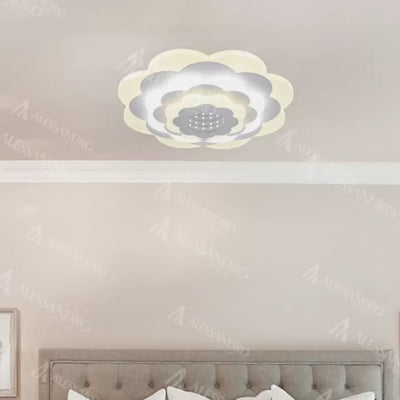 NEXA 3D LED csillár, 20 W, átmérő 24 cm, hideg/meleg/semleges fény, fehér