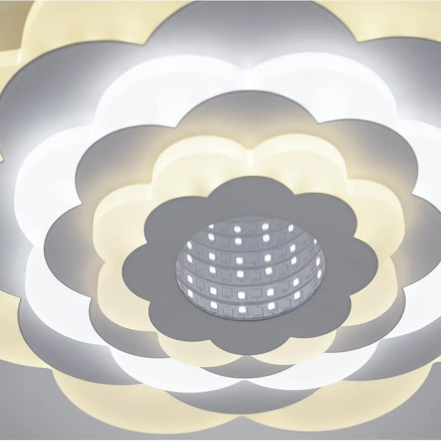 LED csillár NEXA 3D, 20 W, átmérő 24 cm, hideg/meleg/semleges fény, fehér LED csillárok alapértelmezett cím Alessandro Design