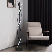 Upsilon LED lámpa, 27W, 3000K/4000K/6000K, fém és akril, fekete Veioze és alapértelmezett cím Alessandro Design
