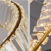 LED csillár távirányítóval és kristály LUIGI, 57W, hideg/meleg/semleges fény, szabályozható, arany LED-es csillárok távirányítóval Alapértelmezett cím Alessandro Design