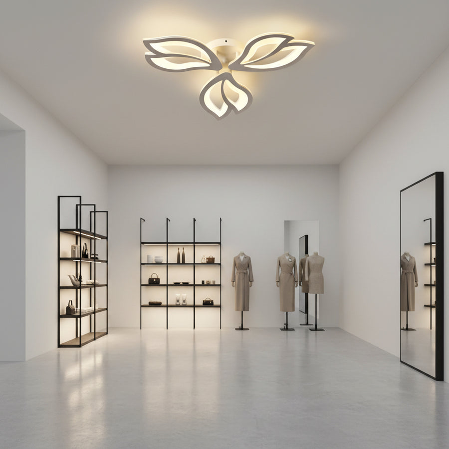 LED-es csillár távirányítóval LILY 40W, 3 elem, hideg/meleg/semleges fény, szabályozható, fehér LED-es csillár távirányítóval Alapértelmezett cím Alessandro Design