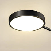 Lustra LED cu Telecomnda LT721/8BK+GD, 44W, 8 Elemente, Lumina Calda/Rece/Neutra, Dimabila, Negru/Auriu Lustre LED cu Telecomanda Default Title Alessandro Design