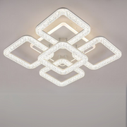 LED-csillár Astrid távirányítóval, 134W, szabályozható, fehér LED-csillárok távirányítóval Alapértelmezett cím Alessandro Design
