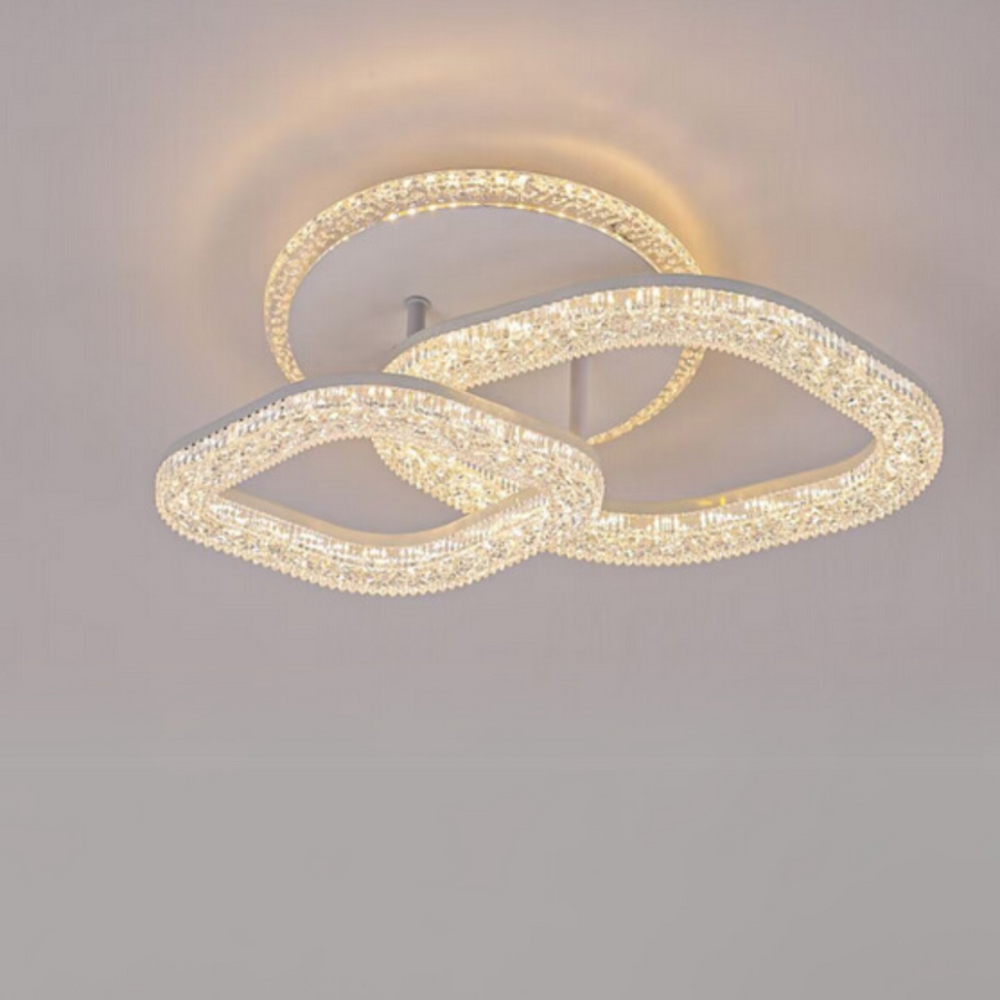Asgard LED csillár 29 W távirányítóval, szabályozható világítással, fehér LED csillárok távirányítóval Alapértelmezett cím Alessandro Design