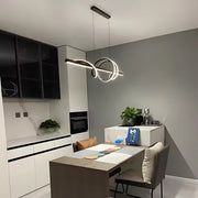 Függesztett LED-csillár távirányítóval RIBBON 64W, Lineáris, Hideg/Meleg/Semleges fény, Fényszabályozható, Fekete, Állítható magasságú LED-csillárok távirányítóval Alapértelmezett cím Alessandro Design