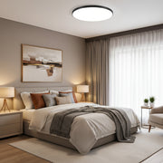 SOLIS LED mennyezeti lámpa 37cm 32W Cold Light Fekete LED mennyezeti lámpa Alapértelmezett cím Alessandro Design