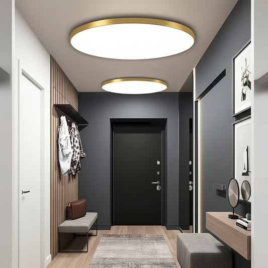 LED mennyezeti lámpa SOLIS 27cm 20W Cold Light Arany LED mennyezeti lámpák Alapértelmezett cím Alessandro Design