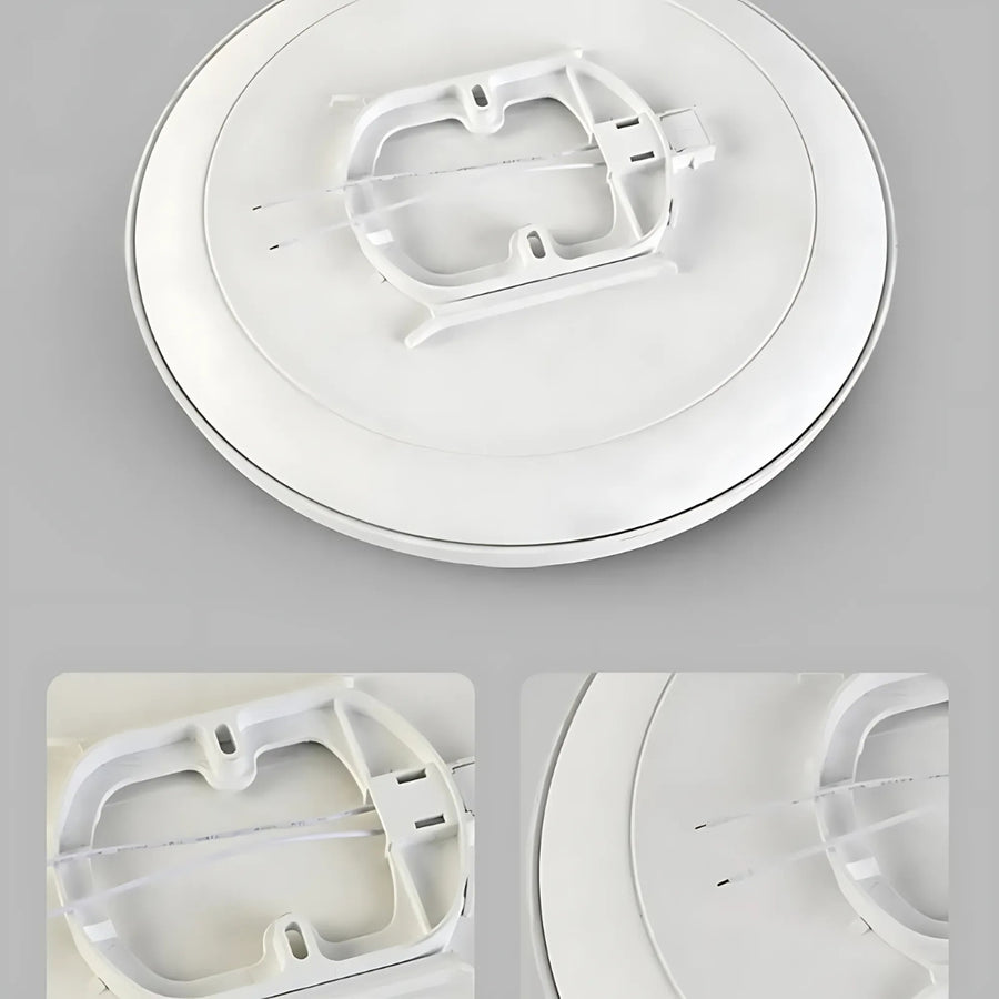 SOLIS LED mennyezeti lámpa 37cm 33W Cold Light Fehér LED mennyezeti lámpa Alapértelmezett cím Alessandro Design