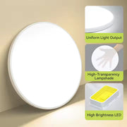 SOLIS LED mennyezeti lámpa 37cm 33W Cold Light Fehér LED mennyezeti lámpa Alapértelmezett cím Alessandro Design