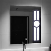 Téglalap alakú LED tükör, 60x80 cm, Getame Touch Simple LED tükör Alapértelmezett cím Alessandro Design