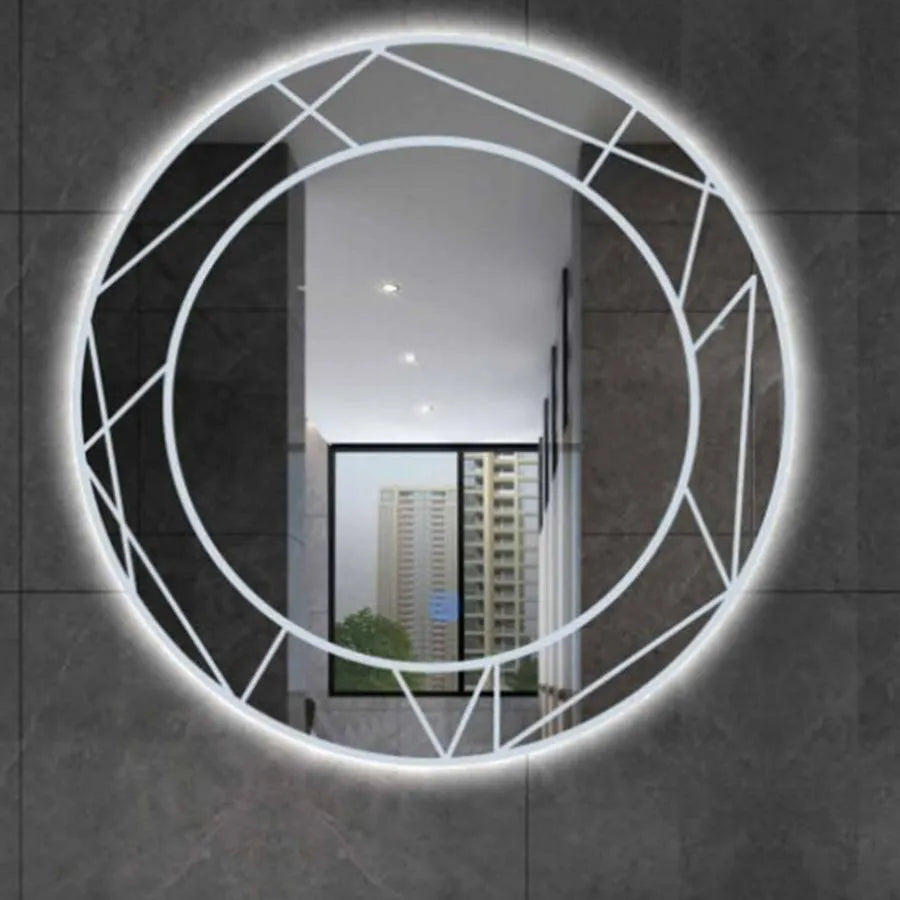 Mirror LED Touch ASTRIX, 60cm, 6000K, szabályozható, páramentesítő rendszer Tükrök Korman E Alapértelmezett cím Alessandro Design