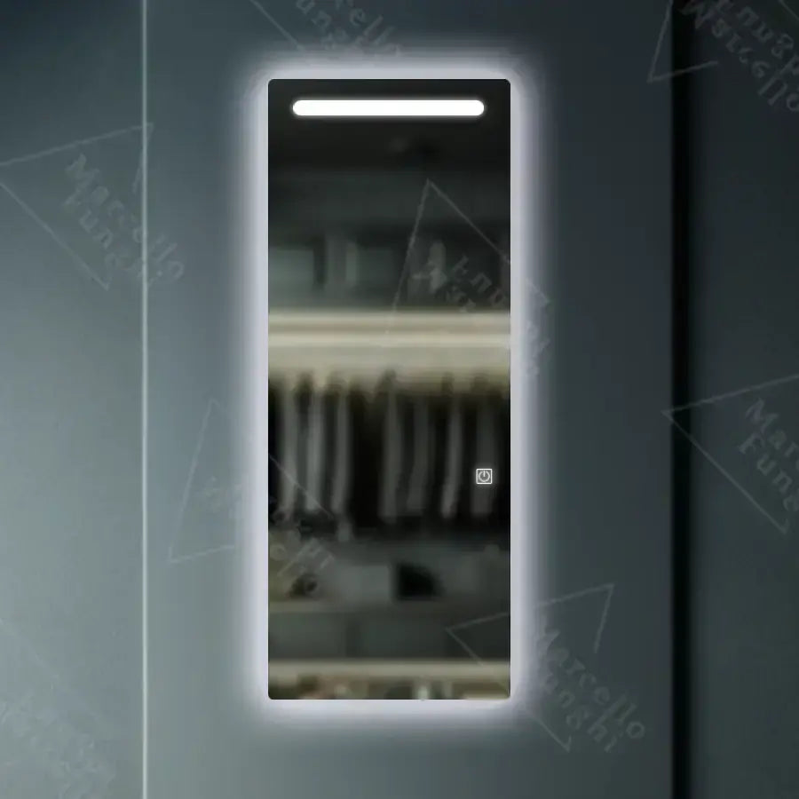 Téglalap alakú LED tükör, 60x150cm, Marcello Touch Dressing Couture Öltöző tükrök Alapértelmezett cím Alessandro Design