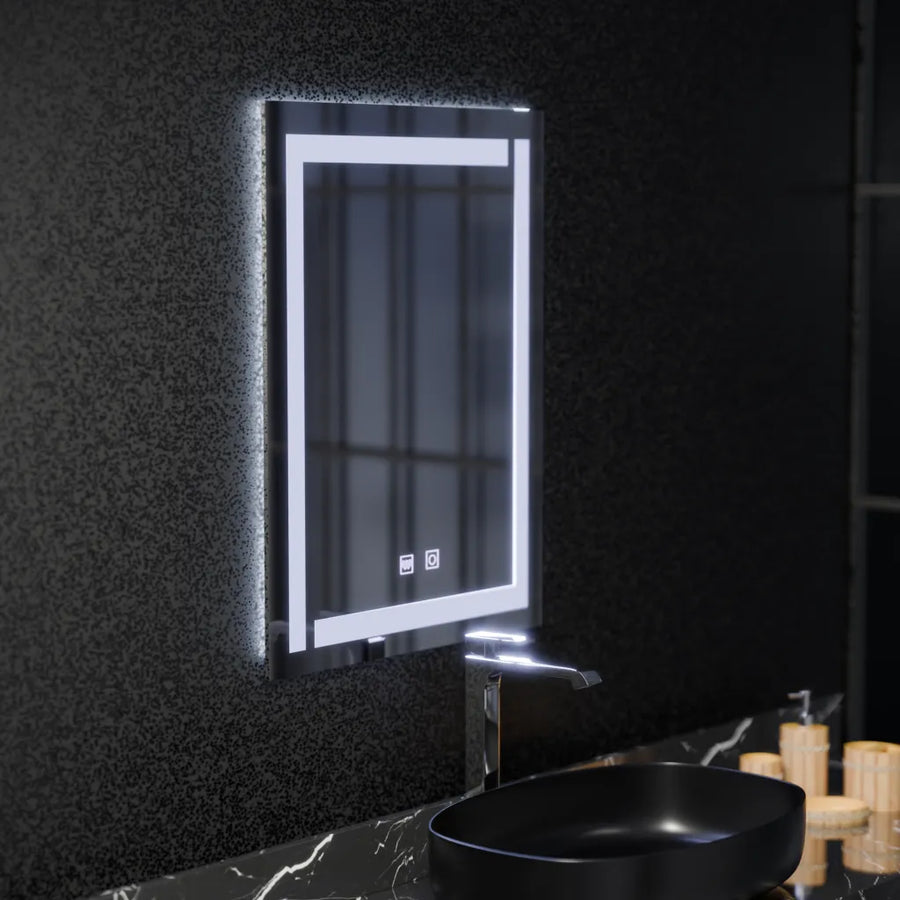 Mirror LED Touch Finater 12W páramentesítő rendszer 60x45cm Tükrök Korman E Alapértelmezett cím Alessandro Design