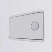 Téglalap alakú LED tükör, 80x60 cm, Stella Touch, Páramentesítő rendszer Tükrök Korman E Alapértelmezett cím Alessandro Design