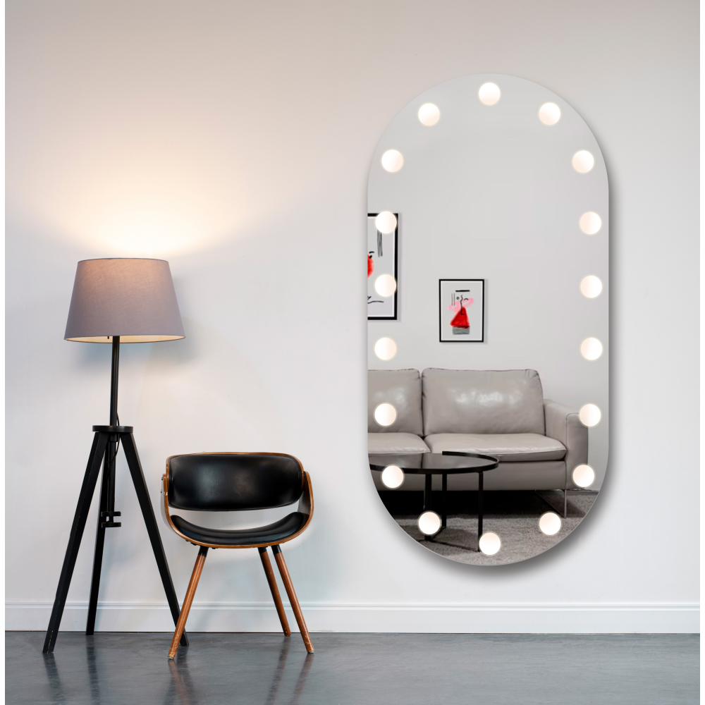 Mirror LED Touch Infinitium páramentesítő rendszer 60x80cm Tükrök Korman E Alapértelmezett cím Alessandro Design