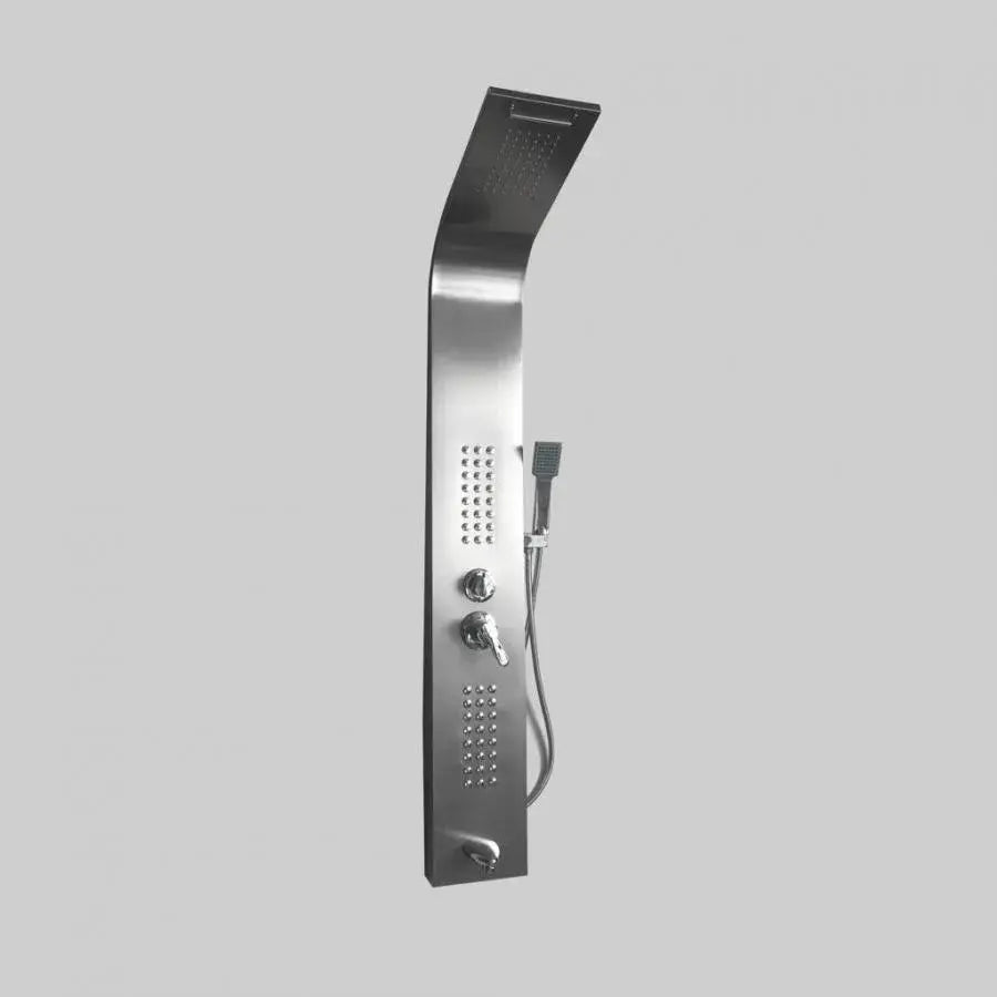 Zuhanypanel, Rozsdamentes acél SUS304, Króm, LYP/003 Csaptelepek és zuhanyoszlopok Alapértelmezett cím Alessandro Design