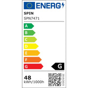 Süllyesztett LED panel 48W meleg fehér Alapértelmezett cím Alessandro Design