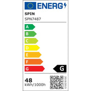 Süllyesztett LED panel 48W meleg fehér Alapértelmezett cím Alessandro Design