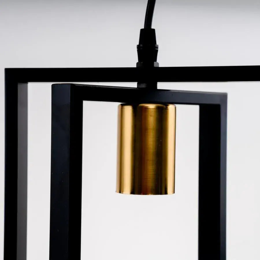 Archer Pendant 4x E27 Black Luster Industrial Alapértelmezett cím Alessandro Design