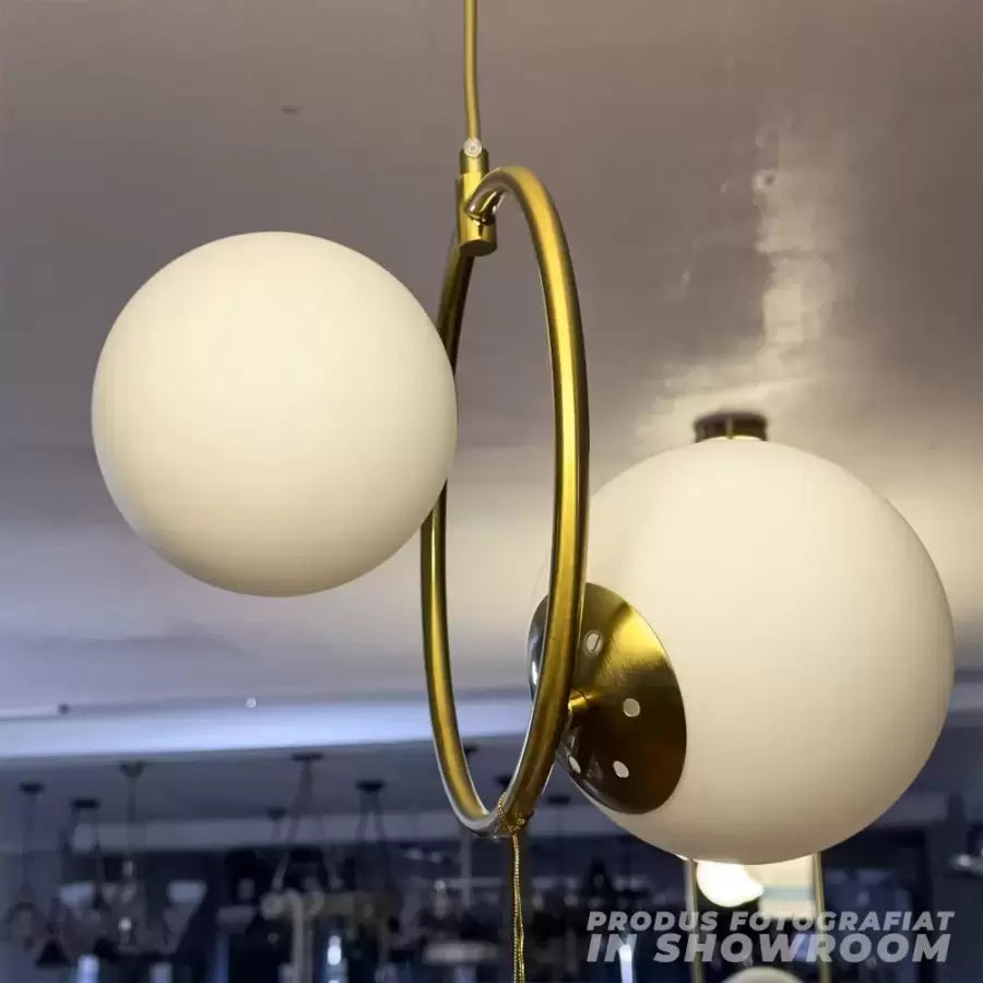 LOFT Atelier csillár, 2x E27, fehérarany, fém, állítható magasságú modern csillárok alapértelmezett cím Alessandro Design