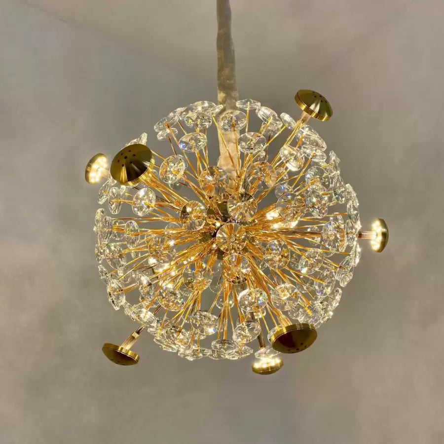 Crystal Arthur 99W Golden LED Medál Modern kandeláber Alapértelmezett cím Alessandro Design