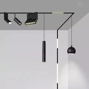 Mágneses LED-függő, 7 W, semleges fény, fekete LED-es termékek Alapértelmezett cím Alessandro Design