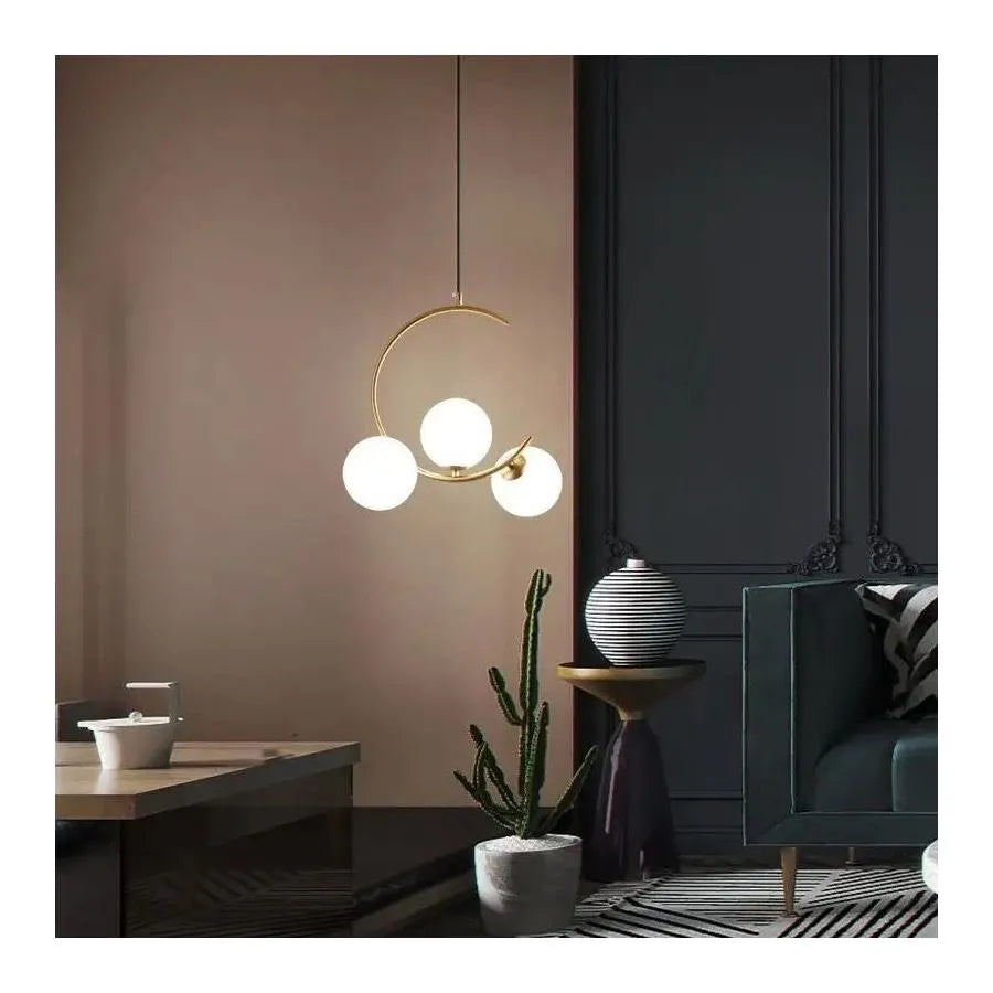 LOFT átrium csillár, 3x E27, fehérarany, fém, állítható magasságú modern csillárok alapértelmezett cím Alessandro Design