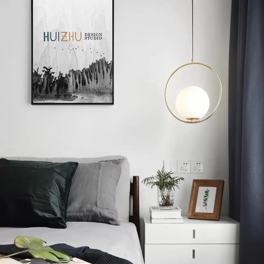 LOFT Haven csillár, 1x E27, fehérarany, fém, állítható magasságú modern csillárok alapértelmezett cím Alessandro Design