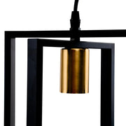 Patrisi medál 2x E27 Black Luster Industrial Default Title Alessandro Design