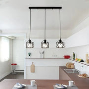 Luster Forma Prism, Geo Trio, 3 x E27, fekete, fém fényes ipari alapcím Alessandro Design