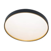 LED mennyezeti lámpa Fantas 24W, kerek, Abs, fehér és fekete LED mennyezeti lámpa Alapértelmezett cím Alessandro Design