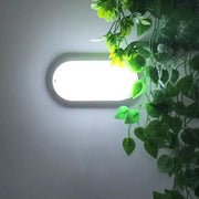 LED mennyezeti lámpa FANTAS ovális 8W 17cm fehér kültéri IP65 LED mennyezeti lámpa alapértelmezett cím Alessandro Design
