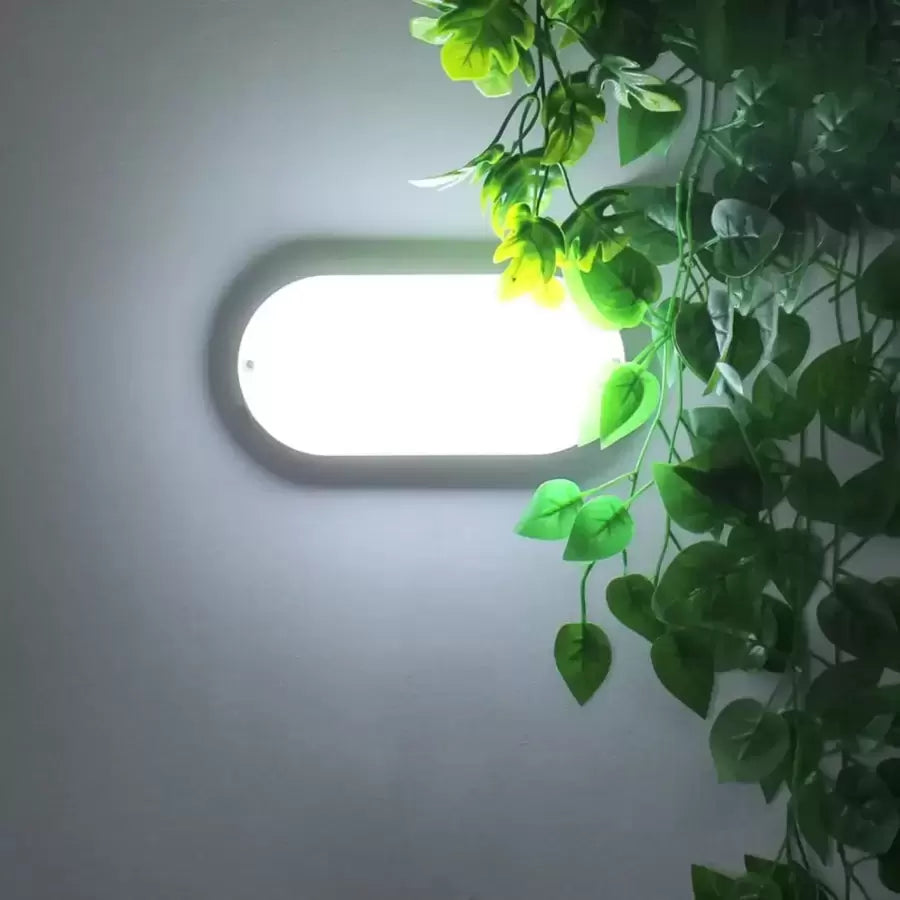 LED mennyezeti lámpa FANTAS ovális 8W 17cm fehér kültéri IP65 LED mennyezeti lámpa alapértelmezett cím Alessandro Design