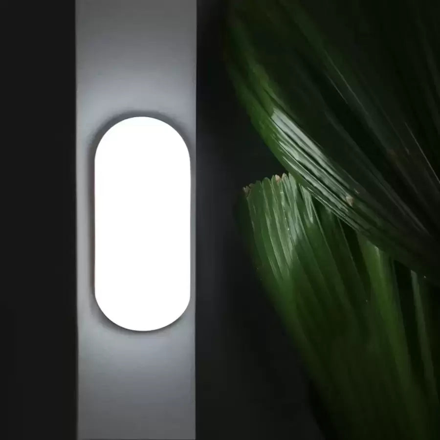 LED mennyezeti lámpa FANTAS ovális 8W 17cm fehér kültéri IP65 LED mennyezeti lámpa alapértelmezett cím Alessandro Design