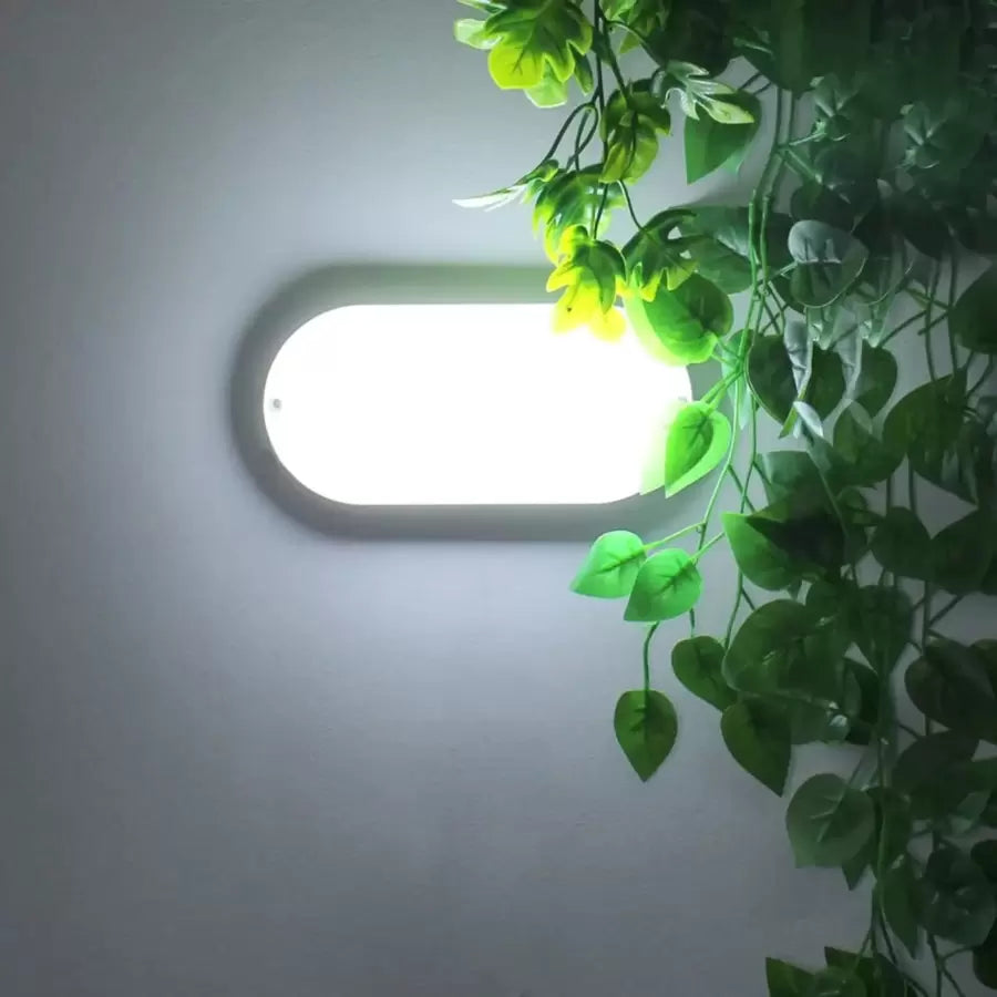 LED mennyezeti lámpa FANTAS ovális 15W 20cm fehér külső IP65 alapértelmezett cím Alessandro Design