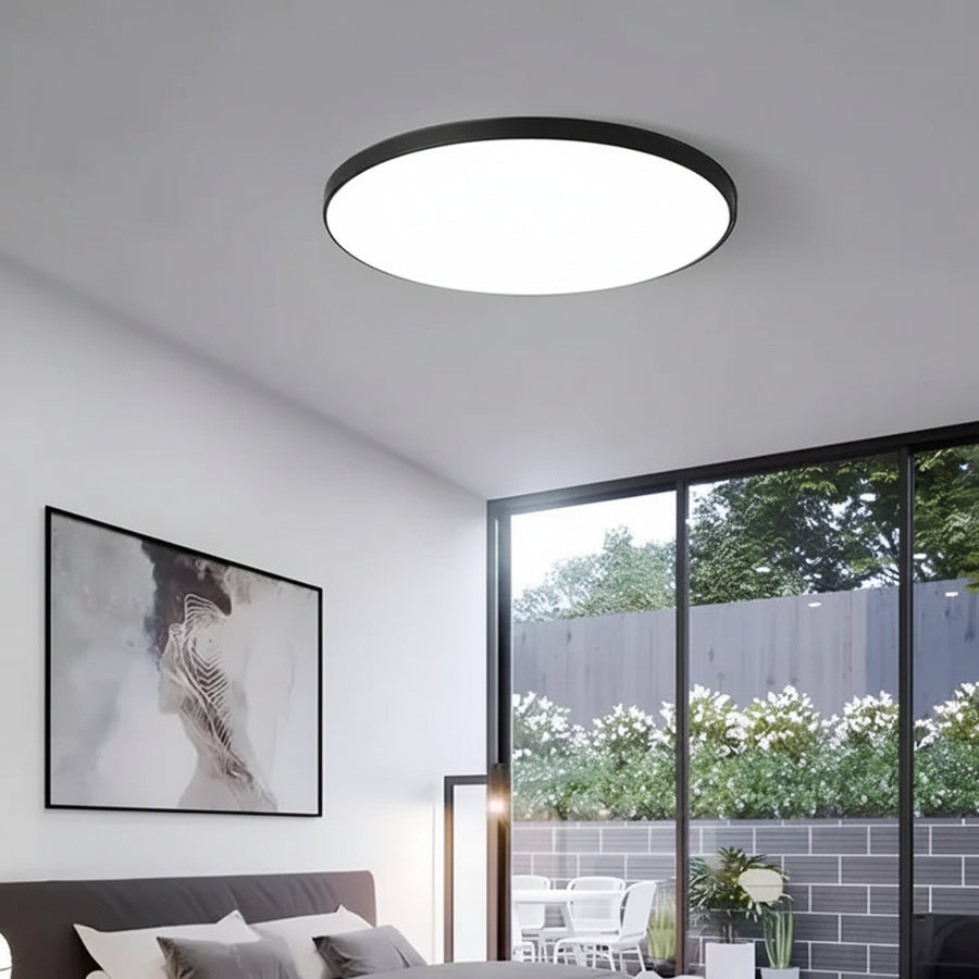 SOLIS LED mennyezeti lámpa 27cm 20W Cold Light, Fekete LED mennyezeti lámpa Alapértelmezett cím Alessandro Design