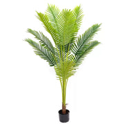 Areca Pálma mesterséges növény, cserép nélkül, 160 cm zöld mesterséges beltéri növények Alapértelmezett cím Alessandro Design