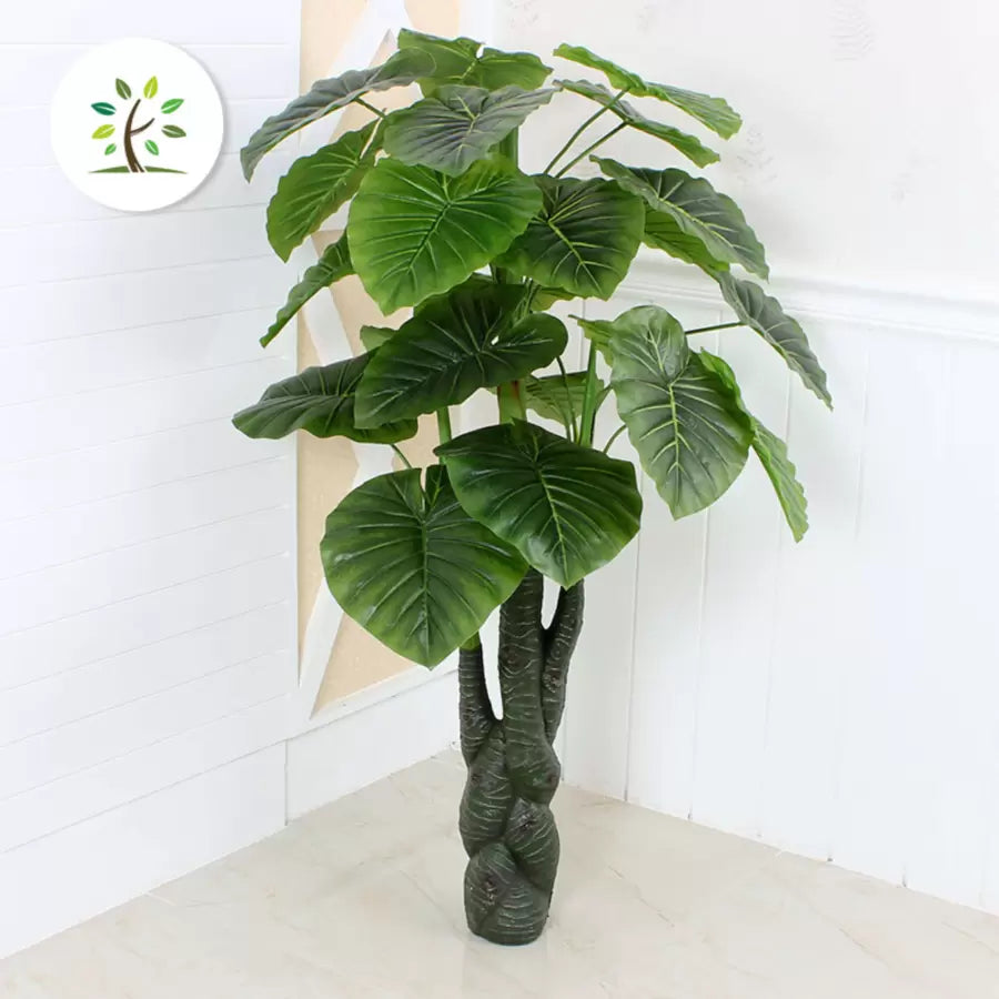 Mesterséges növény Alocasia odora, edény nélkül, 150 cm zöld mesterséges beltéri növények Alapértelmezett cím Alessandro Design
