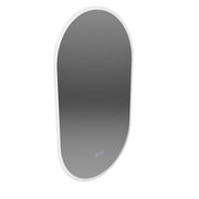 Ovális LED -tükör 50x80cm Llexort, érintés, leolvasztási rendszer, dimálható