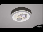 LED csillár KATHLEEN RGB 16W, meleg/semleges fény, fehér