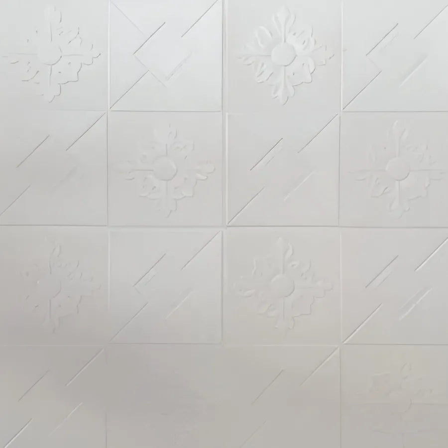 10x öntapadó 3D puha hab tapéta, 70cmx70cmx2mm, fehér 3D tapéta Alapértelmezett cím Alessandro Design