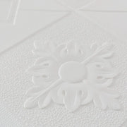 10x öntapadó 3D puha hab tapéta, 70cmx70cmx2mm, fehér 3D tapéta Alapértelmezett cím Alessandro Design