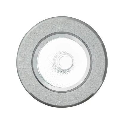 Süllyesztett LED Spot, 5 W, fém, ezüst világítótestek Alapértelmezett cím Alessandro Design
