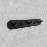 Törülközőtartó és fürdőszobai kiegészítők 20 cm alumínium fekete alapbeállítás Alessandro Design