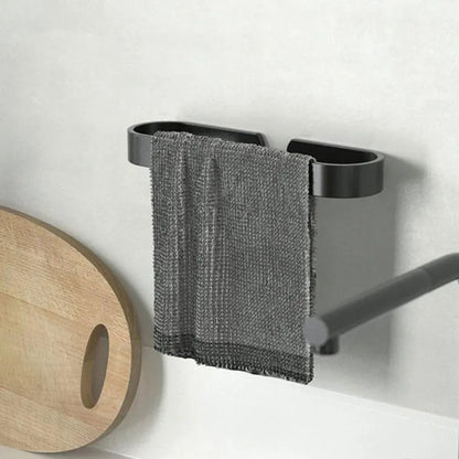 Fekete törölközőtartó GJ622 Alapértelmezett cím Alessandro Design