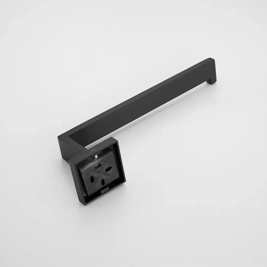 Fekete törölközőtartó GJ628 törölközőtartó Alapértelmezett cím Alessandro Design